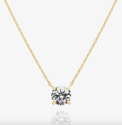 Ruth Solitaire Swarovski Necklace *Special Order*