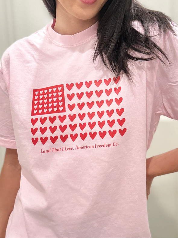 Land That I Love Tee (Pink)