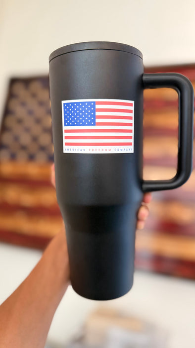 American Flag Sticker