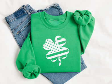 Special Edition Pre Order! American Flag Clover Sweatshirt