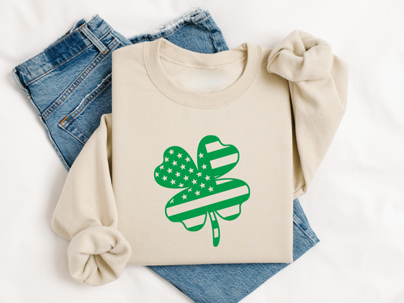 Special Edition Pre Order! American Flag Clover Sweatshirt