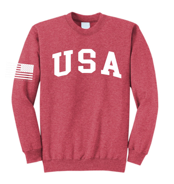 *SPECIAL ORDER* TriBlend USA Crewneck Sweatshirt (END OF MAY Delivery)