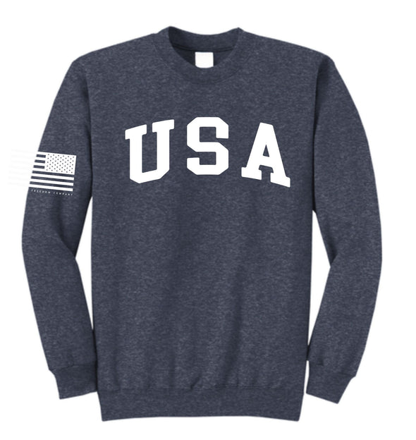 *SPECIAL ORDER* TriBlend USA Crewneck Sweatshirt (END OF MAY Delivery)