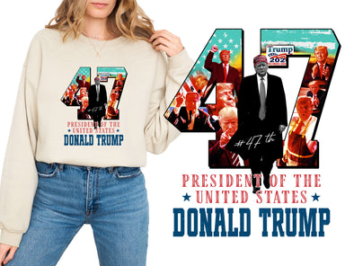 President Trump 47 Sweatshirt!