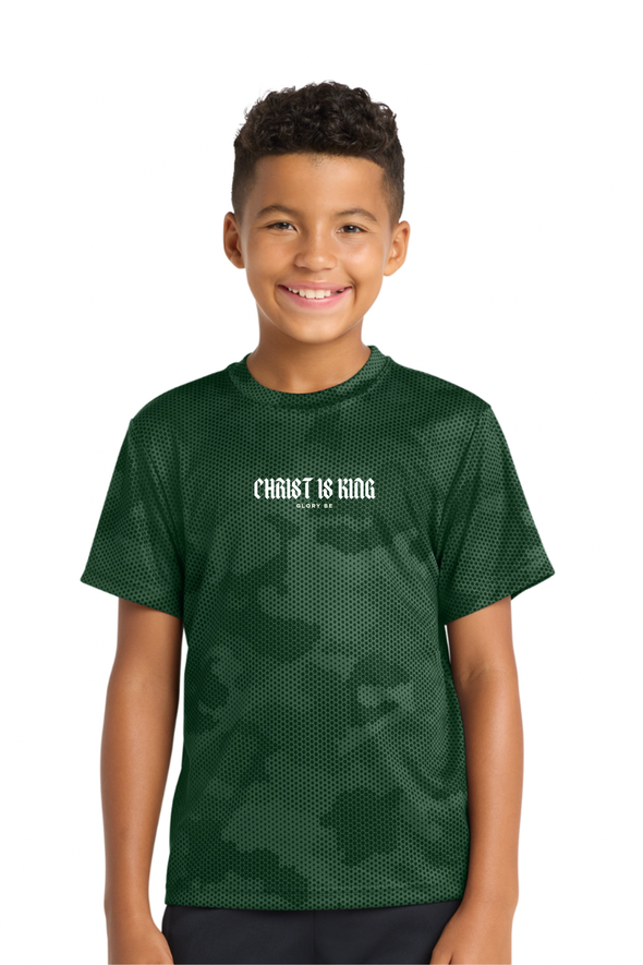 Youth Christ is King Performance Tee   *Made to Order*