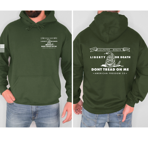 Culpeper Minute Men Hoodie (Pre Order, Made to Order 2 Weeks)