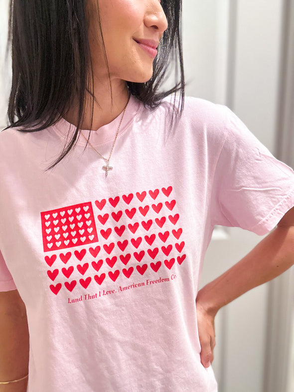 Land That I Love Tee (Pink)