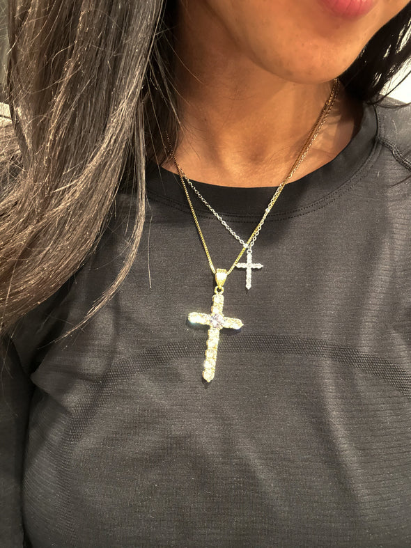 Cathedral Cross Necklace