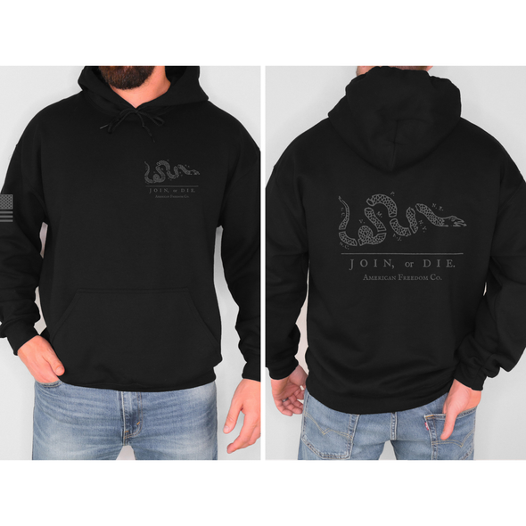 Join or Die Hoodie (Pre Order, Made to Order 2 Weeks)