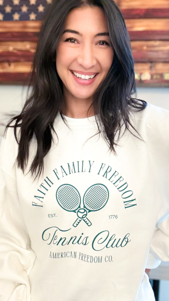 Faith Family Freedom Tennis Club *Made to Order*