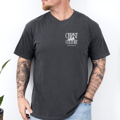 Christ Over Culture Tee (Front Left Chest Print)