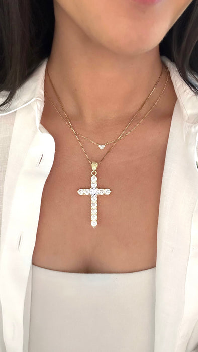 Cathedral Cross Necklace