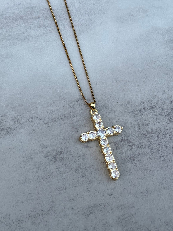 Cathedral Cross Necklace