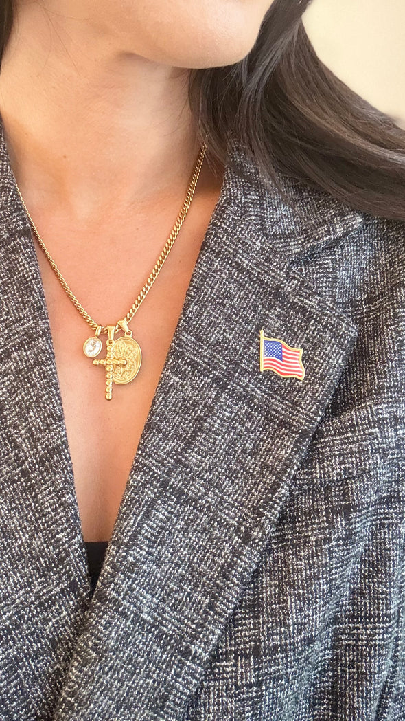 American Flag Lapel Pin