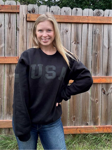 Stealth Crewneck USA Sweatshirt