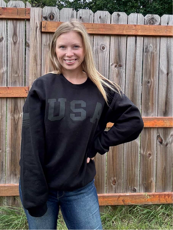 Stealth Crewneck USA Sweatshirt