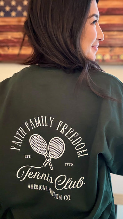 Faith Family Freedom Tennis Club *Made to Order*