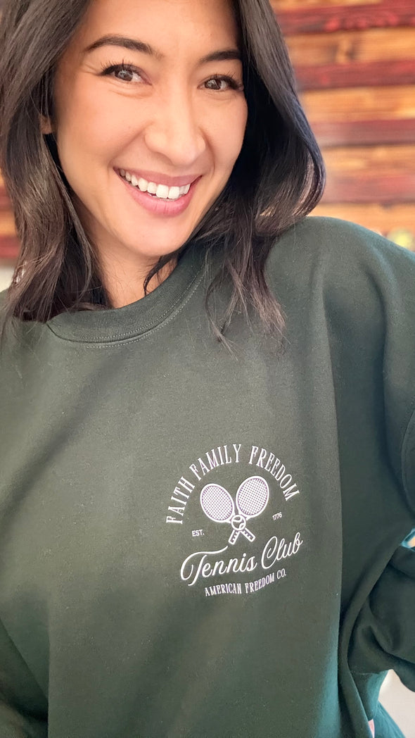 Faith Family Freedom Tennis Club *Made to Order*