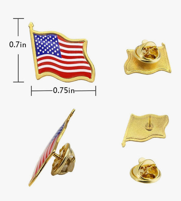 American Flag Lapel Pin
