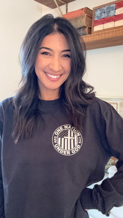 One Nation Under God Long Sleeve Shirt