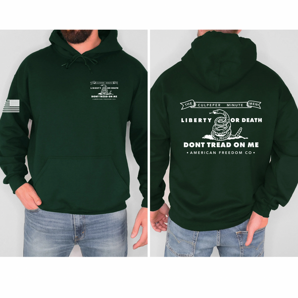 Culpeper Minute Men Hoodie (Pre Order, Made to Order 2 Weeks)