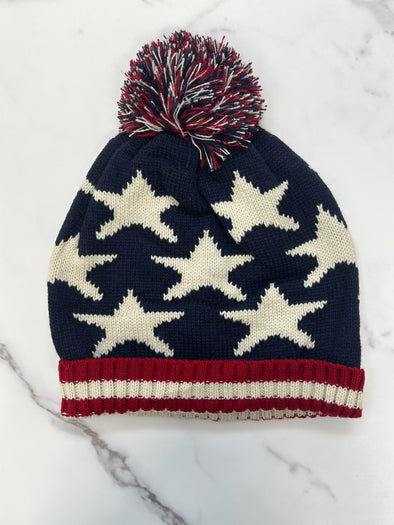 Stars Pom Beanie