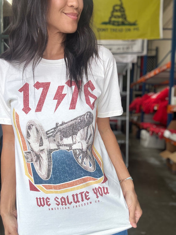 1776 Cannon Band Tee | 100% Made in the USA