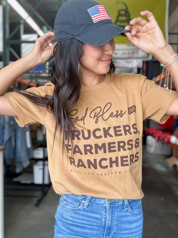 Truckers, Farmers & Ranchers Tee | 100% Made in the USA