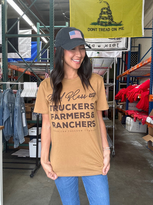 Truckers, Farmers & Ranchers Tee | 100% Made in the USA