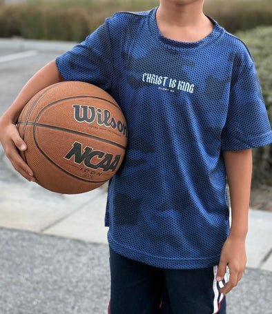 Youth Christ is King Performance Tee   *Made to Order*