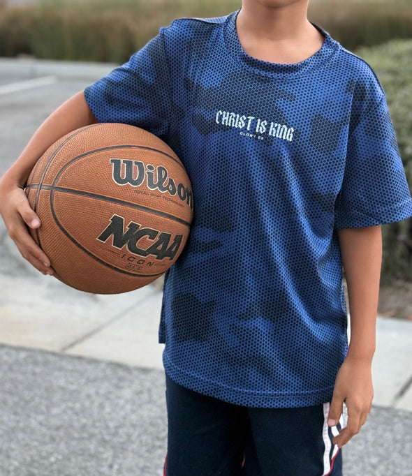 Youth Christ is King Performance Tee   *Made to Order*