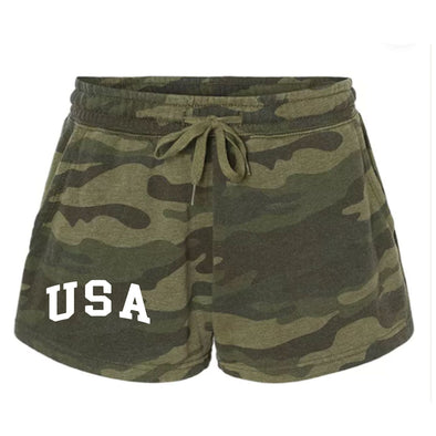 USA Camo Shorts