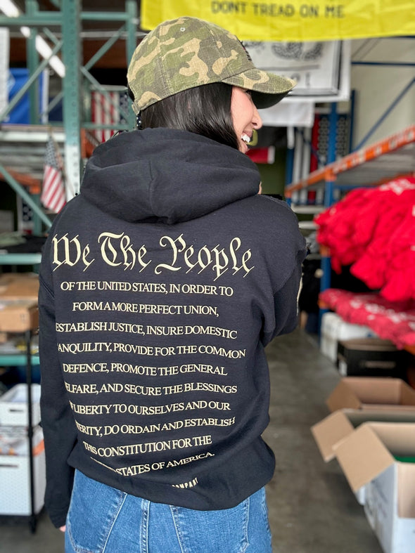 We The People Hoodie (Black)