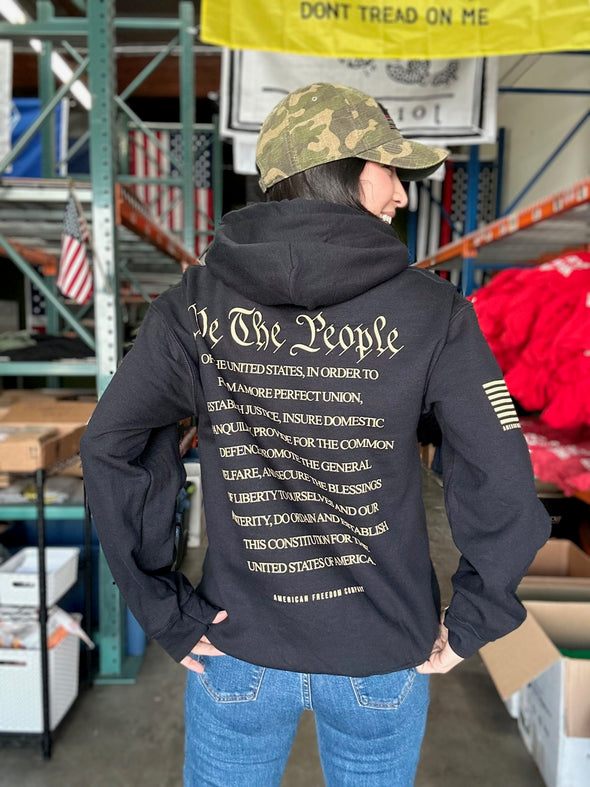 We The People Hoodie (Black)