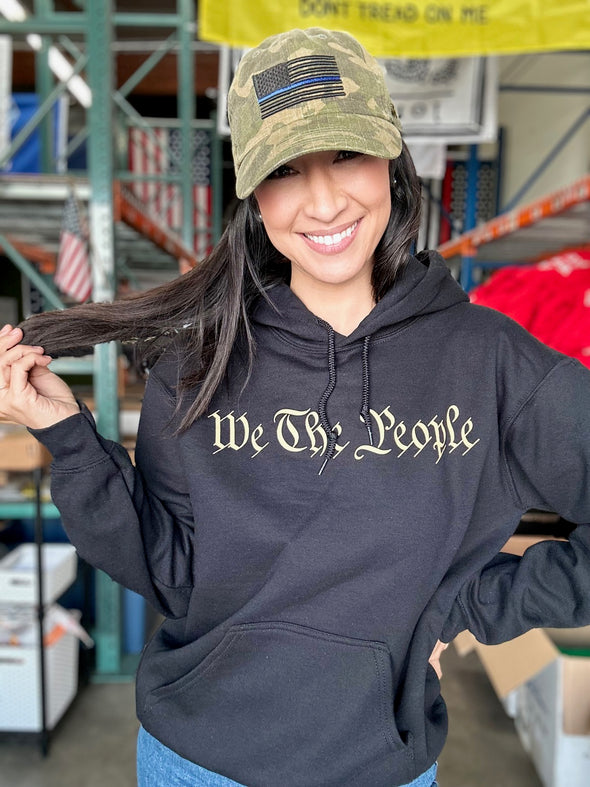 We The People Hoodie (Black)