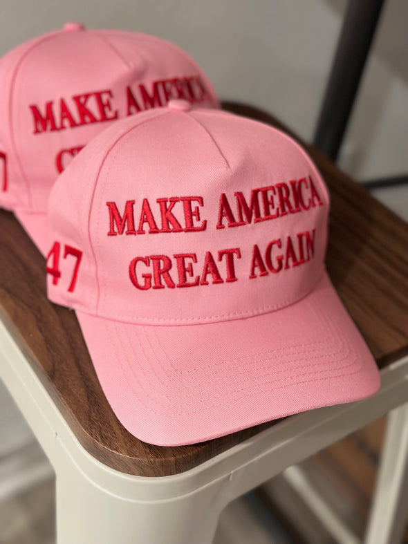 Pink Mother's Day Make America Great Again Hat