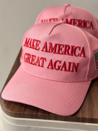 Pink Mother's Day Make America Great Again Hat