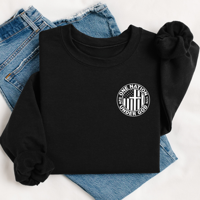 One Nation Under God Crewneck Sweatshirt
