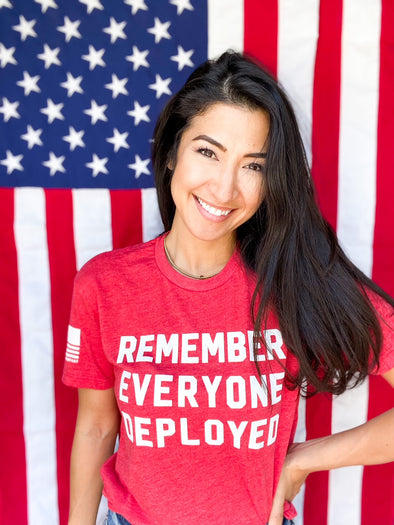 RED Remember Everyone Deployed Tee (R.E.D.)